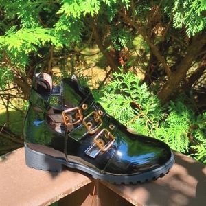 Triple Buckle-Strap Booties